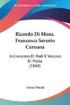 Ricordo Di Mons. Francesco Saverio Caruana