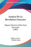 Analyse De La Revolution Francaise