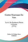 Contes Nouveaux En Vers