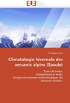 Climatologie hivernale des versants alpins (Savoie)