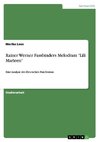 Rainer Werner Fassbinders Melodram 