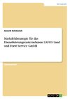 Marktfeldstrategie für das Dienstleistungsunternehmen LAFOS Land und Forst Service GmbH