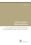 Ionic Liquids in Microemulsions