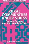 Rural Communities Under Stress