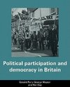 Political Participation and Democracy in Britain