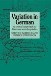 Variation in German