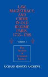 Law, Magistracy, and Crime in Old Regime Paris,             1735-1789