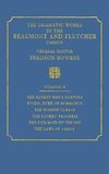 Beaumont, F: Dramatic Works in the Beaumont and Fletcher Can