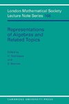 Representations of Algebras and Related Topics