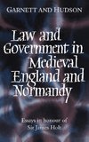 Law and Government in Medieval England and Normandy