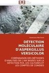 DÉTECTION MOLÉCULAIRE D'ASPERGILLUS VERSICOLOR