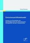 Emissionszertifikatehandel: Analyse aus Perspektive der Umweltökonomik, der internationalen Klimapolitik und des Finanzmarktes