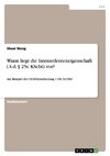 Wann liegt die Interzedenteneigenschaft i.S.d. § 25c KSchG vor?