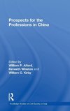 Prospects for the Professions in China