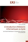 L'introduction d'éléments informatiques au lycée