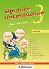 Sprache untersuchen - Spaß mit Trolli 3, Druckschrift