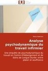 Analyse psychodynamique du travail infirmier