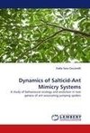 Dynamics of Salticid-Ant Mimicry Systems