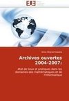 Archives ouvertes 2004-2007: