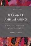 Jackson, H: Grammar and Meaning