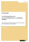 Die Rechtsprechung der Gemeinschaftsgerichte zu staatlichen Beihilfen