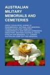 Australian military memorials and cemeteries