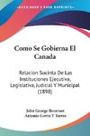 Como Se Gobierna El Canada