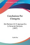 Conclusione Per L'Integrita