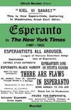 Esperanto in the New York Times (1887 - 1922)