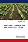 Salt tolerance in sugarcane (Saccharum officinarum L)