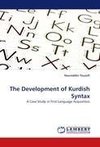 The Development of Kurdish Syntax