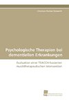 Psychologische Therapien bei dementiellen Erkrankungen