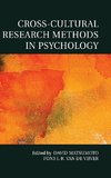 Cross-Cultural Research Methods in Psychology