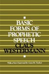 Basic Forms of Prophetic Speech