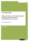 Effekte des Tanzes zur Stabilisierung des statischen und dynamischen Gleichgewichts bei Senioren