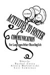 Activities to Foster Communication