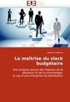 La maîtrise du slack budgétaire