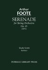 Serenade for String Orchestra, Op. 25 - Study score