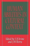 Human Abilities in Cultural Context