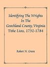 Identifying the Wrights in the Goochland County, Virginia, Tithe Lists, 1732-84