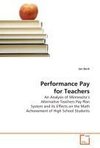 Performance Pay for Teachers