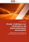 Etude cinétique sur catalyseurs de postcombustion automobile