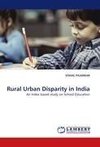 Rural Urban Disparity in India