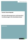 Beschwerdemanagement als Bestandteil von Beratungen von SexarbeiterInnen