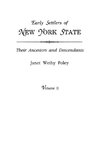 Early Settlers of New York State