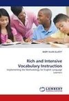 Rich and Intensive Vocabulary Instruction