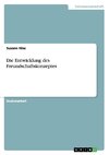 Die Entwicklung des Freundschaftskonzeptes