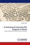 A Task-based University EFL Program in Korea