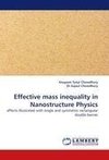 Effective mass inequality in Nanostructure Physics