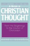 A History of Christian Thought Volume 1